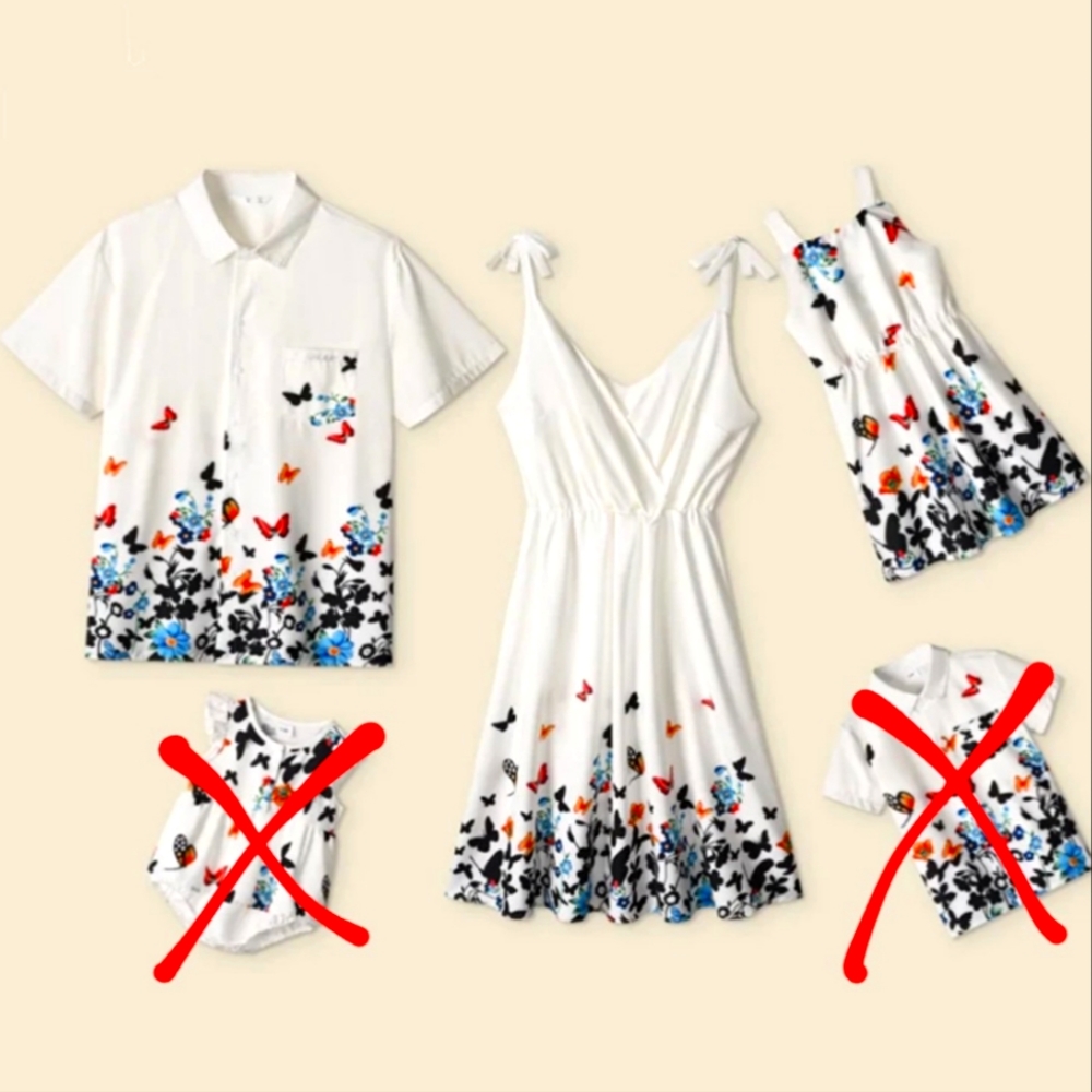 3pc Family Matching set - Butterfly 🦋
